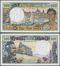 Tahiti, 500 franków, (1977)