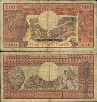 500 franków 1.04.1978, seria Z.11 / 14918, numer