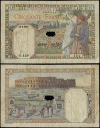 50 franków 12.08.1940, seria R.428 / 134, numera