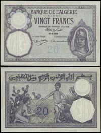 Algieria, 20 franków, 16.01.1939