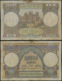 Maroko, 100 franków, 19.04.1951