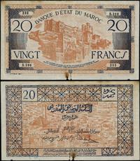 20 franków bez daty (1943), seria S.390 / 233, l