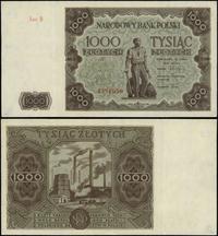 1.000 złotych 15.07.1947, seria B, numeracja 499