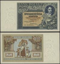 20 złotych 20.06.1931, seria DH. , numeracja 663