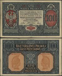 100 marek polskich 9.12.1916, jenerał, seria A, 
