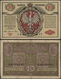 10 marek polskich 9.12.1916, Gerenał, “biletów”,