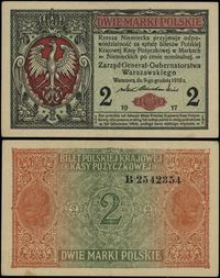 Polska, 2 marki polskie, 9.12.1916