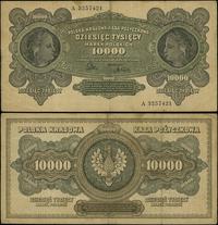 10.000 marek polskich 11.03.1922, seria A, numer