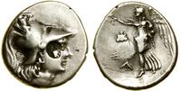 tetradrachma ok. 205–100 pne, Aw: Głowa Ateny w 