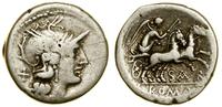 Republika Rzymska, denar, 155 pne