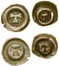 lot 2 monet, halerz brakteatowy, ok. 1440–1450 (