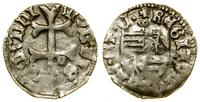 denar (1390–1427), Nagybánya, Aw: Krzyż lotaryńs