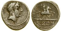 denar 56 pne, Rzym, Aw: Głowa Ancusa Marciusa w 