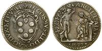 giulio 1677, Florencja, srebro, 2.86 g, ciemna p