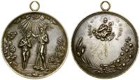 Polska, medal chrzcielny, XIX w.
