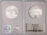 10 złotych 2008, Sybiracy /moneta z cyrkonią/, m