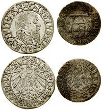 zestaw 2 monet, Królewiec, grosz 1544 / szeląg 1