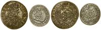lot 2 monet, 3 krajcary 1695 MMW, Wrocław / 1 kr
