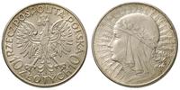 10 złotych 1932 bez znaku, Anglia, Głowa kobiety