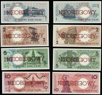 komplet obiegowych banknotów serii miasta polski