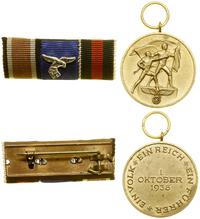 Niemcy, Medal Pamiątkowy 1 października 1938 (Medaille zur Erinnerung an den 1. Oktober 1938), 1938–1941