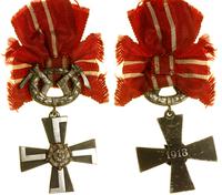 Finlandia, Order Krzyża Wolności IV Klasy wojennej (Vapaudenristin ritarikunta), 1918–1939