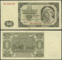 50 złotych 1.07.1948, seria DY, numeracja 650170