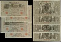 Niemcy, zestaw: 10 x 1.000 marek, 21.04.1910
