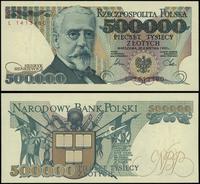 500.000 złotych 20.04.1990, seria L, numeracja 1