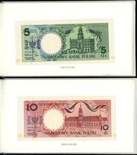 Polska, zestaw banknotów obiegowych Miasta Polskie, 1.03.1990