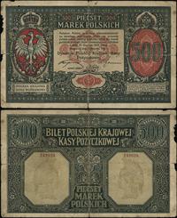 500 marek polskich 15.01.1919, numeracja 249026,