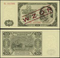 50 złotych 1.07.1948, seria EL, numeracja 151750