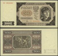 500 złotych 1.07.1948, seria CC, numeracja 20562