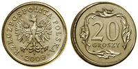 Polska, 20 groszy - destrukt menniczy, 2009