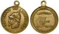 medal pamiątkowy 1870, Aw: Głowa w lewo, NAPOLEO