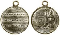 medal pamiątkowy, Aw: LA LOI ET LE ROI / L'AN 2M