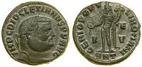 follis 300–301, Antiochia, Aw: Głowa cesarza w w