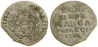 Polska, półzłotek (2 grosze srebrne) - fałszerstwo z epoki, 1767 FS