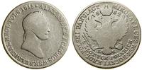5 złotych 1832 KG, Warszawa, rysy na monecie, Bi