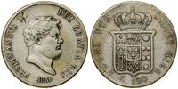 piastra (120 grana) 1856, Neapol, rysa na awersi