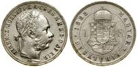 1 forint 1888 KB, Kremnica, ryski z obiegu, Heri