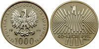 1.000 złotych 1984, Warszawa, 40–Lecie PRL, wypu