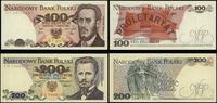 Polska, zestaw: 100 złotych 1.06.1982 i 200 złotych 1.12.1988
