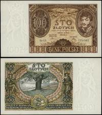 100 złotych 9.11.1934, seria C.D. , numeracja 77
