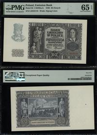 20 złotych 1.03.1940, seria L, numeracja 3223110