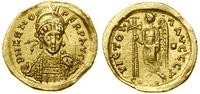 solidus ok. 476–491, Konstantynopol, Aw: Popiers