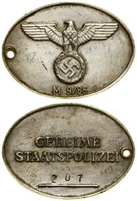 Niemcy, odznaka Gestapo + 2 dowody rejestracyjne (KOPIE)