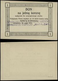 Galicja, 1 korona, 30.05.1919