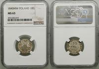 Polska, 10 groszy, 1840 MW