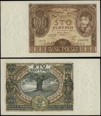 100 złotych 9.11.1934, seria C.Y. , numeracja 83